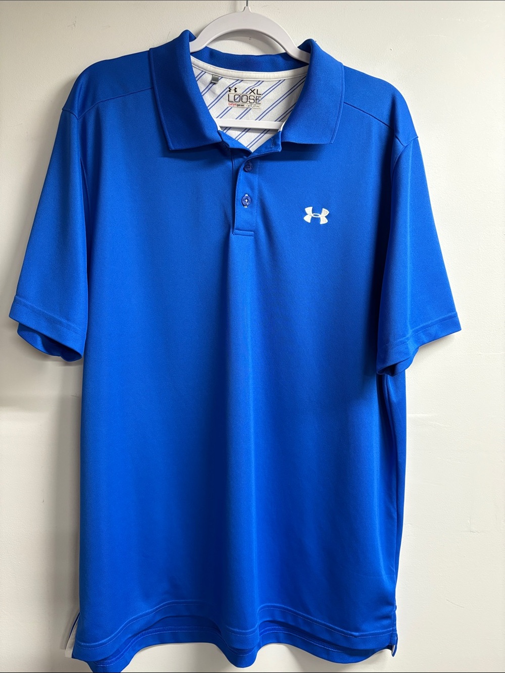 Under Armour Men’s Royal Blue Polo Shirt